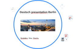 berlin presentation deutsch