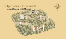 operation anaconda prezi