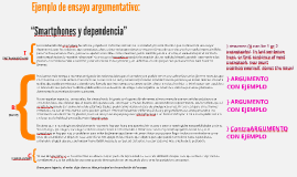 ejemplo de ensayo argumentativo: “Los smartphones y la depen by Jose Magro on Prezi