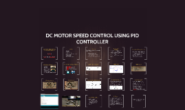 real time dc motor speed control using pid controller in labview