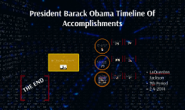 create a timelime barac obama president