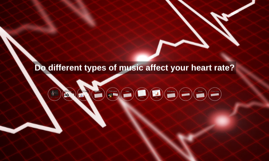 Heart Music Rate Effect