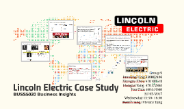 Lincoln Electric by on Prezi