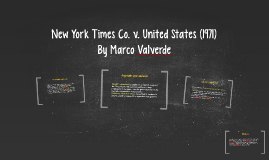 new york times v unites states 1971