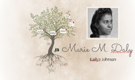 Marie M. Daly by Kailyn Johnson on Prezi