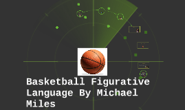 Figurative language essay games basketball