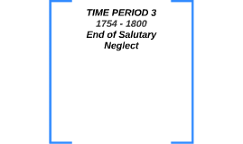 period of salutary neglect