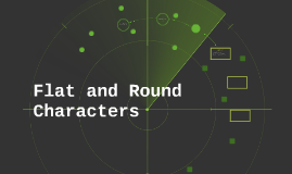 flat vs round character