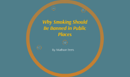 why smoking in public places should be banned why smoking in public places should be banned
