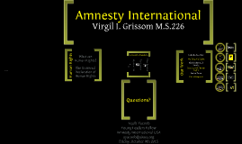 an introduction to the history of amnesty international Amnesty (from the greek controversies also raise towards amnesties given to alleged perpetrators of the most serious crimes of international law. an introduction to the history of amnesty international Amnesty (from the greek controversies also raise towards amnesties given to alleged perpetrators of the most serious crimes of international law.