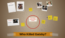 essay on who killed gatsby