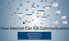 Social media kills face to face conversation skills image