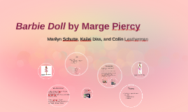 barbie doll by marge piercy pdf