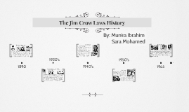 The Jim Crow Laws History Timeline by Sara Mohamed on Prezi