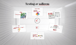 Solkrem test