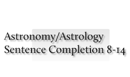 how do i use astrology in a sentence