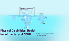 Physical disabilities health impairments and adhd presentation image