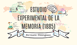 estudio experimental de la memoria