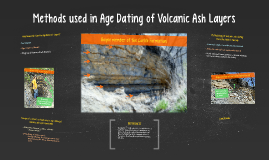 dating method for volcanic ash