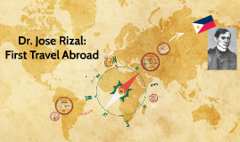 rizal 1st travel abroad