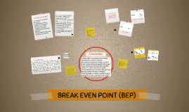 BREAK EVEN POINT (BEP)