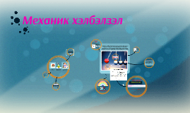 Гармоник хэлбэлзэл by Б. Тэргэл on Prezi