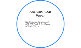 soc 402 week 3 quiz This work of soc 402 week 1 quiz shows the solutions to the following problems. soc 402 week 3 quiz This work of soc 402 week 1 quiz shows the solutions to the following problems.