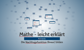 Mathe - leicht erklärt: Das Marktgleichgewicht by René ...