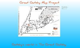 The great gatsby map labeled