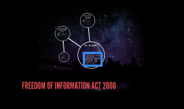 freedom of information act 2000