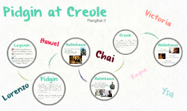 pidgin and creole examples