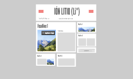 IÓN LITIO (Li  )
