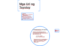 mga uri ng mga tayutay Iba't ibang uri ng tayutay a pag-uugnay o paghahambing 1 simili o panulad (simile) - naghahambing sa dalawang magkaibang bagay sa di-tahasang paraan ginagamitan mga tayutay mga tayutay view more transcripts. mga uri ng mga tayutay Iba't ibang uri ng tayutay a pag-uugnay o paghahambing 1 simili o panulad (simile) - naghahambing sa dalawang magkaibang bagay sa di-tahasang paraan ginagamitan mga tayutay mga tayutay view more transcripts.