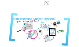 computerized library system thesis documentation