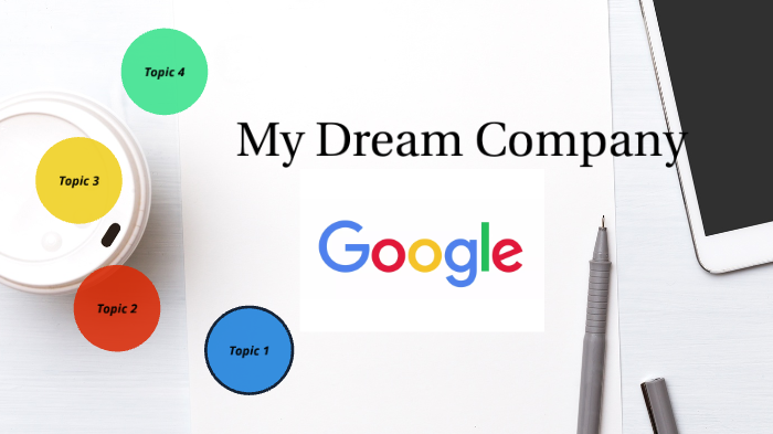 my dream company google essay