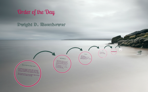 Dwight D. Eisenhower- "Order of the Day" by Jacob Kinley on Prezi