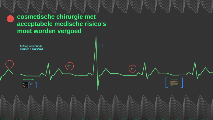 cosmetische chirurgie met acceptabele medische risico's moet by Isabeau ...