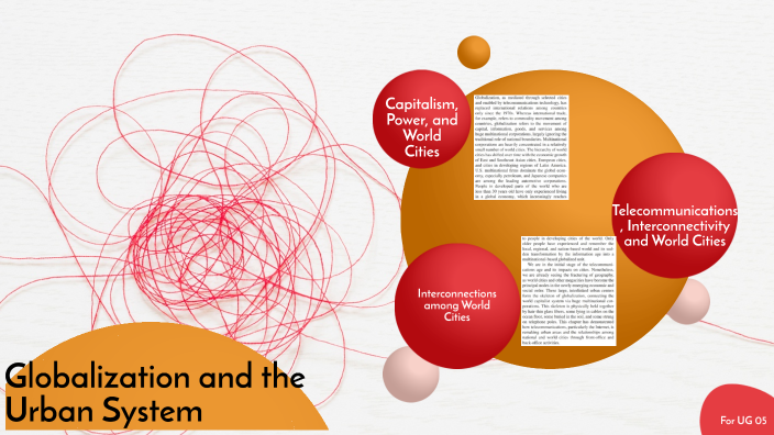 UG Lesson 4 - Globalization and the Urban System by Franco Oliva on Prezi