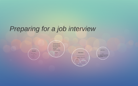 Preparing for a job interview by Elisa Reynoso on Prezi