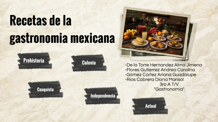 Antecedentes históricos de la gastronomía by Alejandro Cumberbatch on Prezi