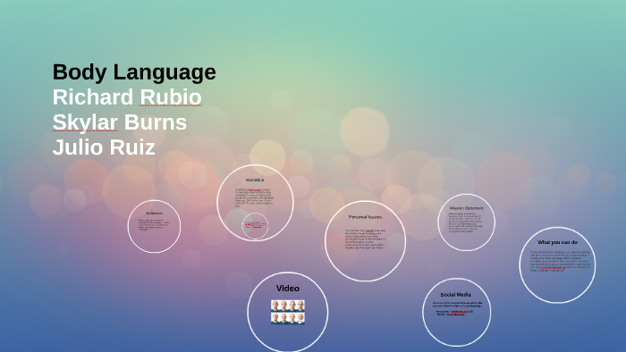 Body Language by Richard Rubio on Prezi