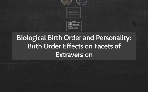 Biological Birth Order And Personality By Emily MacDonald