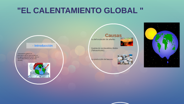 EL CALENTAMIENTO GLOBAL by Gabriel Duffoo on Prezi