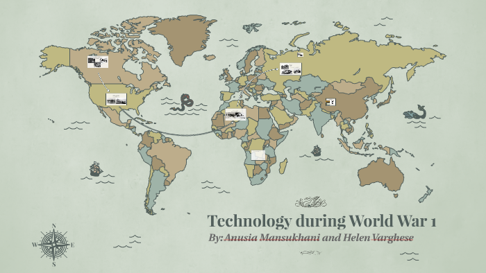 what technology was used during world war 1