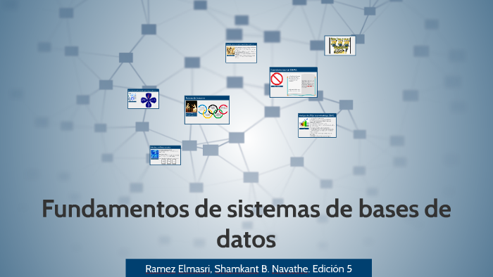 Fundamentos De Sistemas De Bases De Datos By Anna Iglesias On Prezi