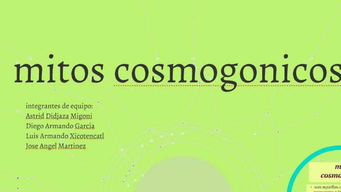 Mitos Cosmogonicos By Lüis Xicotencatl 