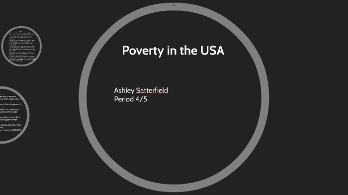 Poverty in the USA by Ashley Satterfield on Prezi