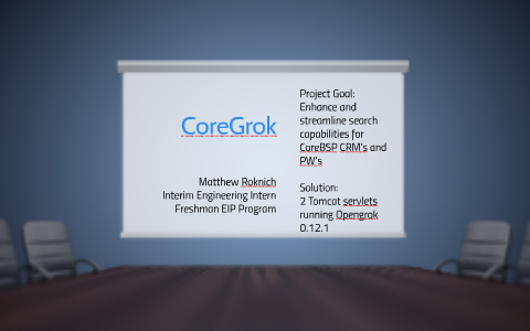 Matthew Roknich CoreGrok by Matthew Roknich on Prezi