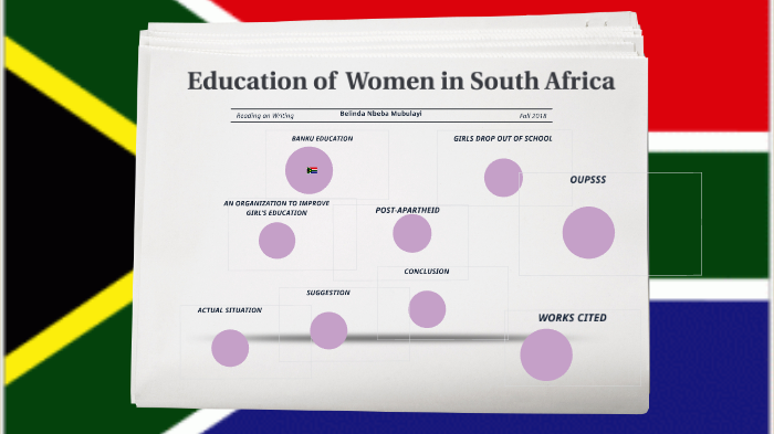 Education Of Women In South Africa By Belinda Mubulayi