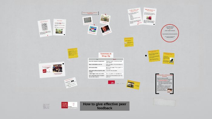 How to Give Effective Peer Feedback by Amanda Goldrick-Jones on Prezi